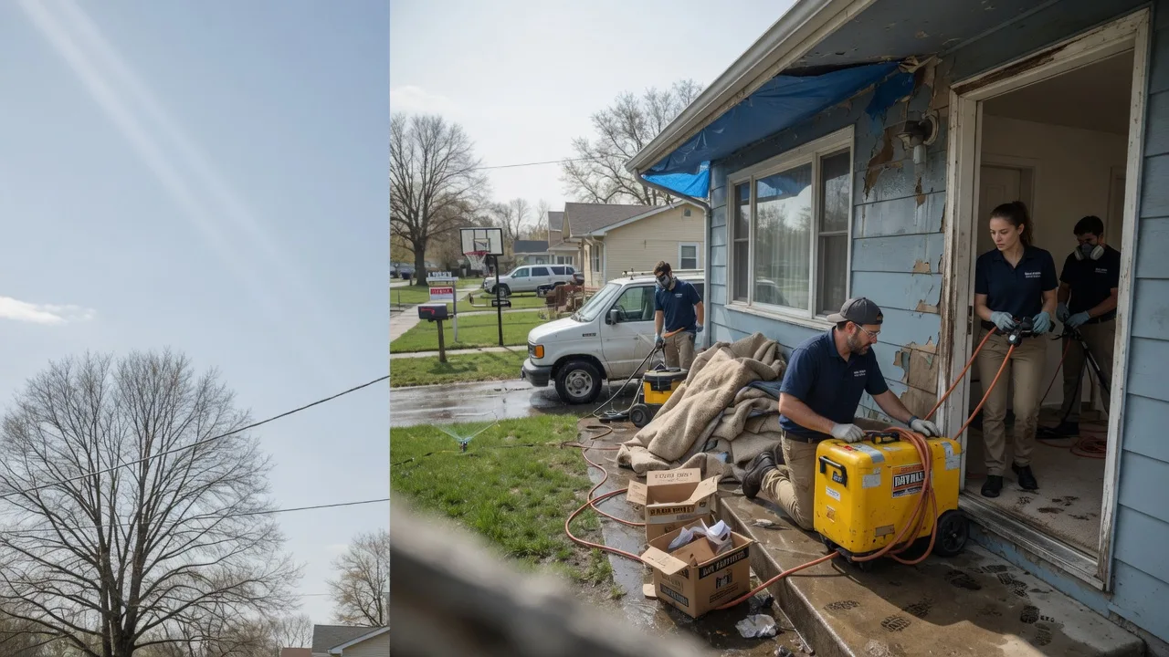 Basement Flood Cleanup in Flatgap, KY near me